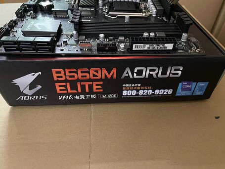 拍前询价:全新正品 Gigabyte/技嘉 B560M AORUS ELITE支持10代