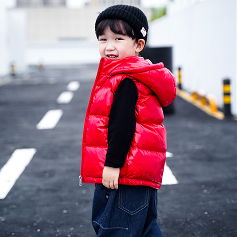 马甲儿童羽绒服内胆加厚