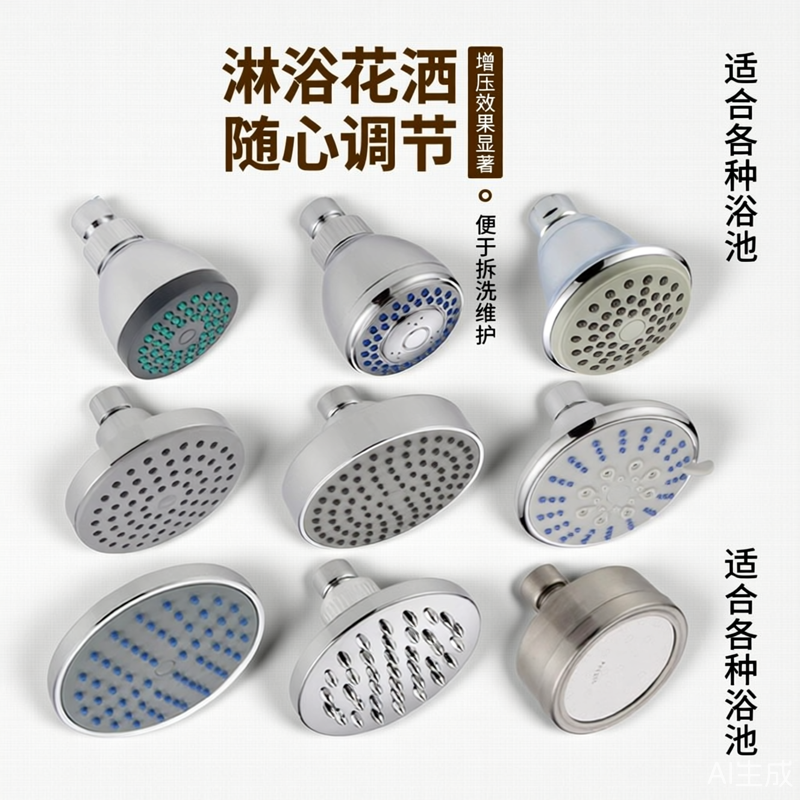 顶喷花洒莲蓬头老式澡堂沐浴花洒