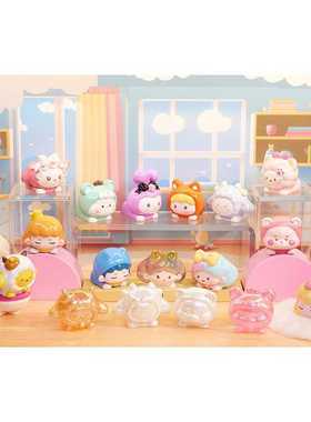 创意直播可爱盲盒摆件ins桌面装饰潮玩卡通公仔手办学生礼物