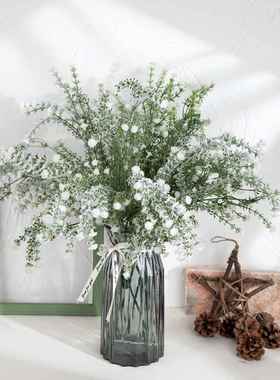 厂家 撒雪满天星喷雪仿真花圣诞假花家居装饰婚庆布置GF15696