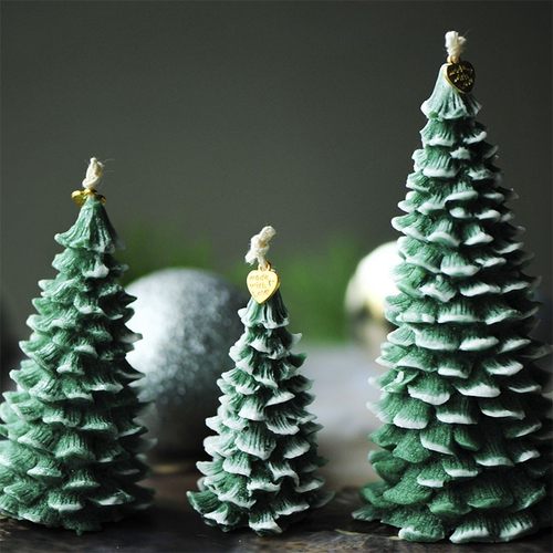 CHICROSE圣诞树手工香薰蜡烛礼物