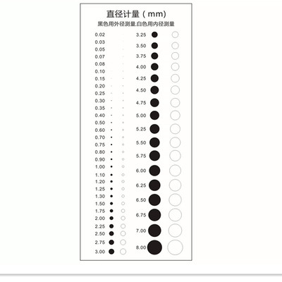 点线规菲林尺卡规量具直径计量