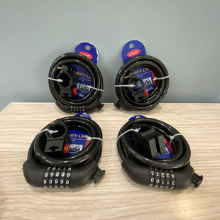 仅有230个 锁山地车电动车电瓶车车锁 加粗钢缆自行车锁防盗密码