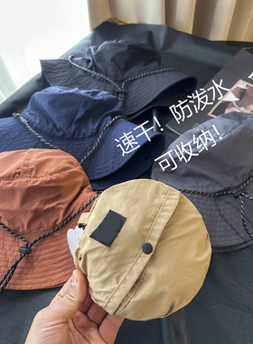 可收纳薄款速干户外登山帽男女