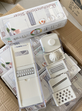 5合1！厨房多功能简易切菜器擦丝器切片器家用切菜器