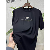 含桑蚕丝 休闲T恤青年舒适透气薄短袖 男夏季 时尚 新款 撤柜余单