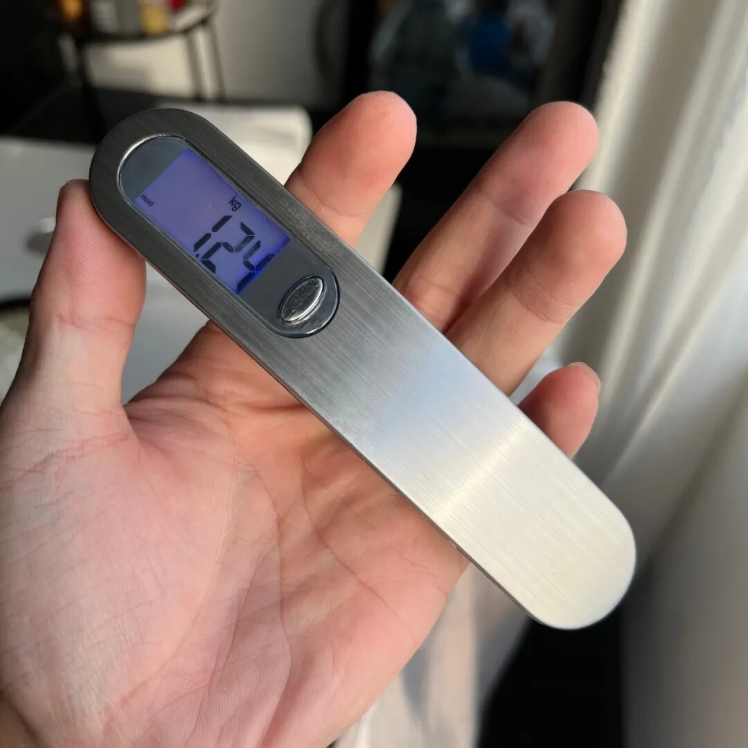 便携又实用！厨房卖菜行李快递高精度手提弹簧挂钩秤