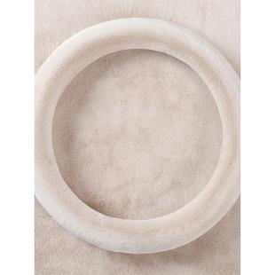 Q5L Q2L 毛绒保暖汽车把套 适用奥迪A4L A8方向盘套冬季 A6L