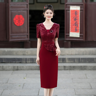 喜婆婆连衣裙高贵厂家亏本直销