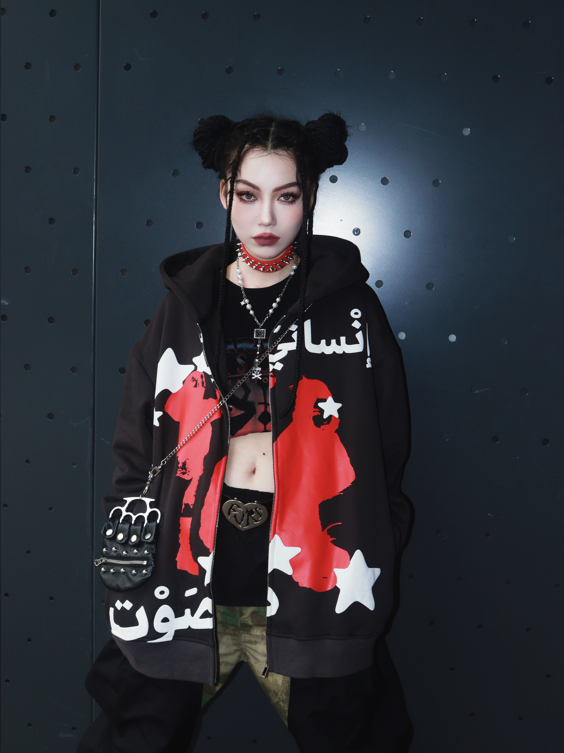 HumanVoices人像印花卫衣