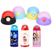 迪士尼儿童吸管保温杯HM3283杯盖富光盖子水壶杯头通用米菲配件