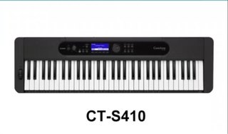 卡西欧CT-S410 便携式61键力度键盘初学者成年专业考级舞台电子琴