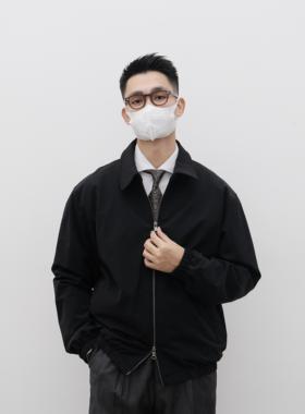 何青菜/8113 春款新款经典版型商务通勤舒适弹力面料男士夹克外套