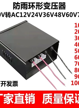防雨环形变压器led水底灯亮化工程220V转AC12V24V36V48V60V交流
