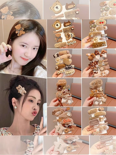 Демисезонная заколка для волос, шпильки для волос, детская заколка-крабик, милый аксессуар для волос, коллекция 2023