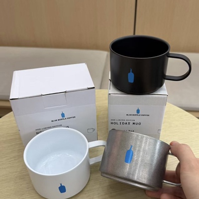 Bluebottle蓝瓶不锈钢马克杯220ml2024holiday限定款咖啡杯礼盒