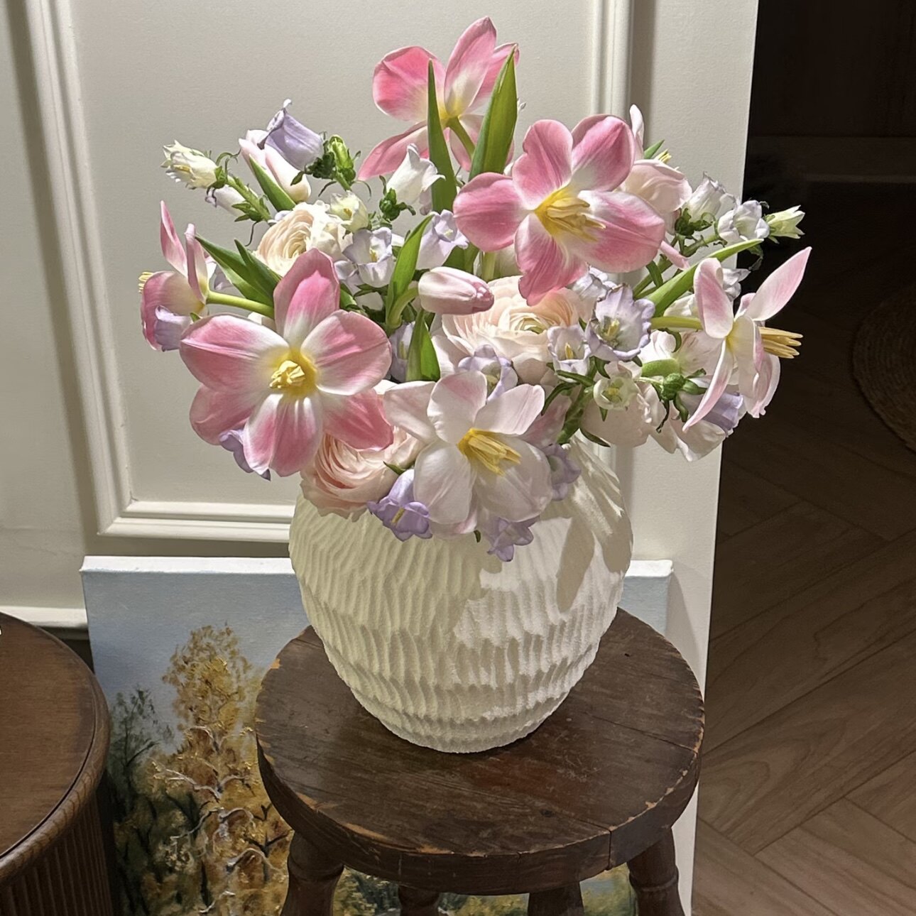 意大利极简侘寂不规则陶瓷花瓶肌理感水培鲜花客厅家居高级可水培
