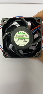 6CM 散热 NIDEC 风扇 0.34A大风量 H60T12BHA7 12V 原装 6025