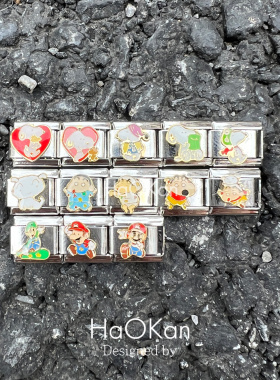 蜡笔小新模块手链DIY礼物