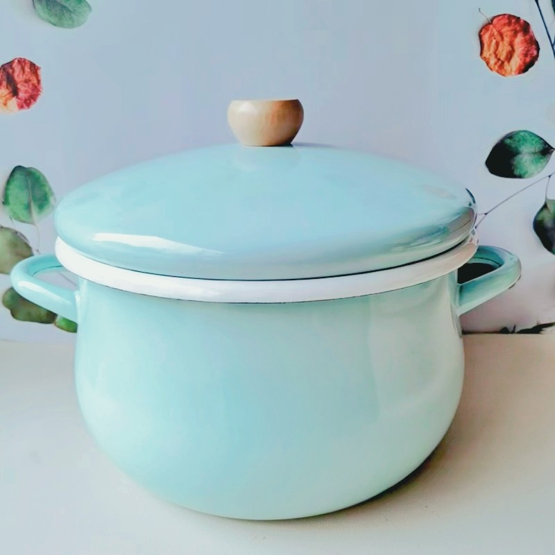 厚实搪瓷汤锅 双耳锅 炖锅 家用汤锅 不挑灶具无涂层釉下彩,厨房/烹饪用具,汤锅/汤桶/卤肉桶,淘宝优惠券,粉丝福利购,淘宝优惠卷