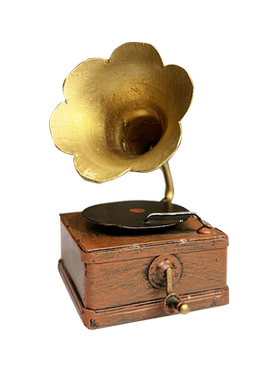 JAYLAND复古留声机手工车载