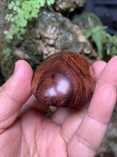 海南黄花梨海黄对眼保健球手球健身球按摩球红木实心木质精品
