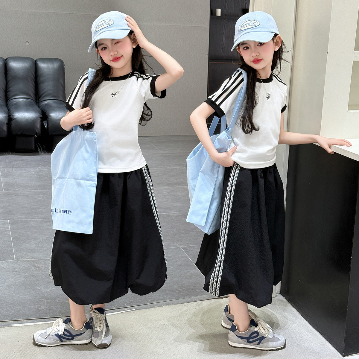女童休闲夏装套装大季202