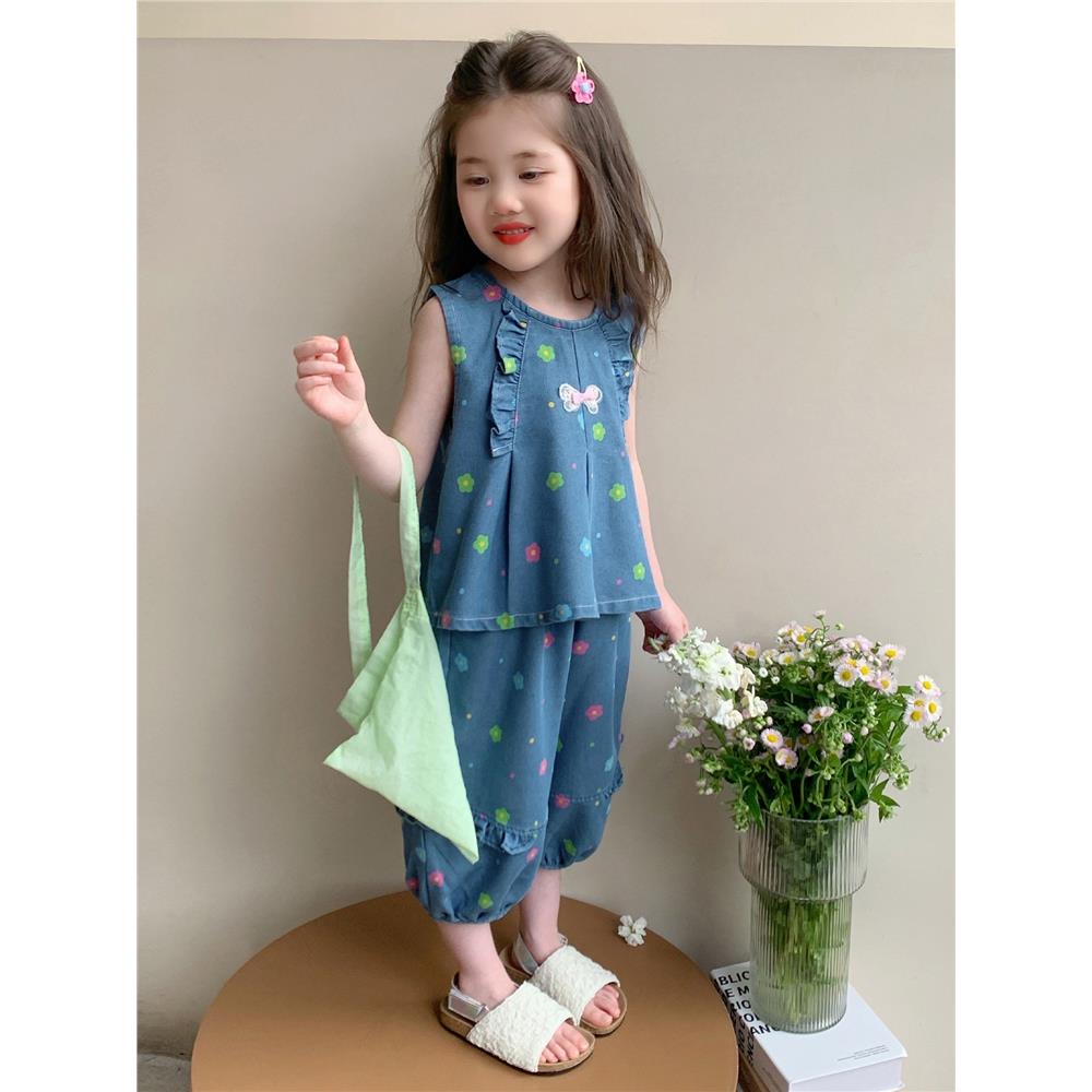 2026年夏装日系女童刺绣
