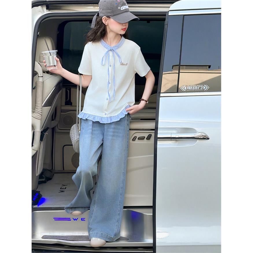 中大女童夏季韩系休闲套