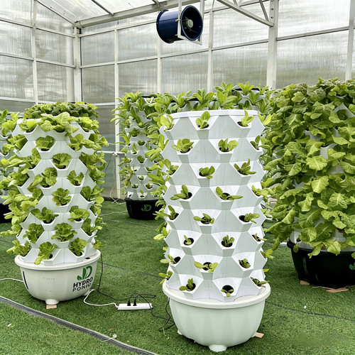 菠萝塔水培种植塔加厚ABS材质家庭阳台种植温室大棚立体种植
