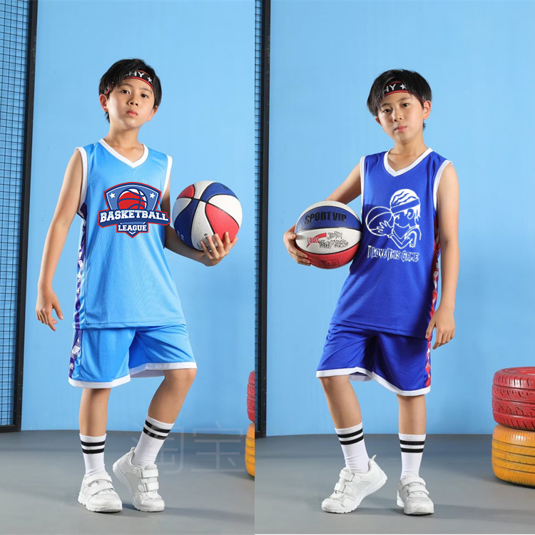 小学生儿童篮球服套装男女定制夏令营青少年训练营培训班比赛球衣