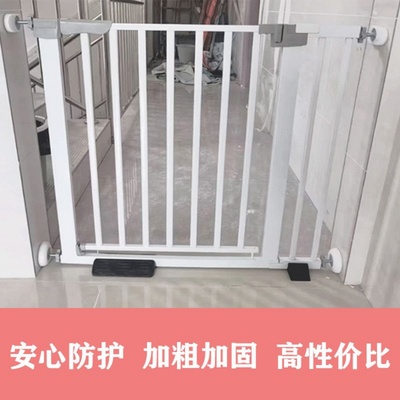 楼梯口护栏门免打孔安全隔离门