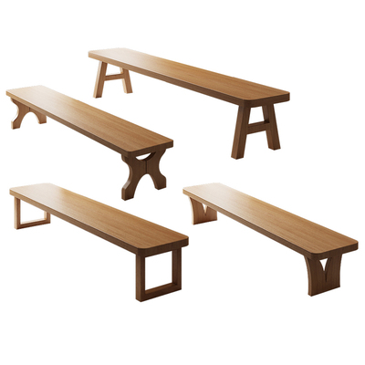 实木长凳简约现代长条凳家用长椅客厅书桌长条椅餐椅成人通用短凳