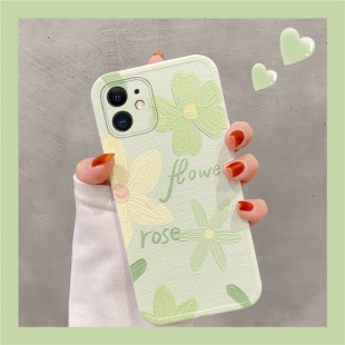 适用于OPPO A57 5G版手机壳女款创意油画花OPPO a55s减压硅胶防摔