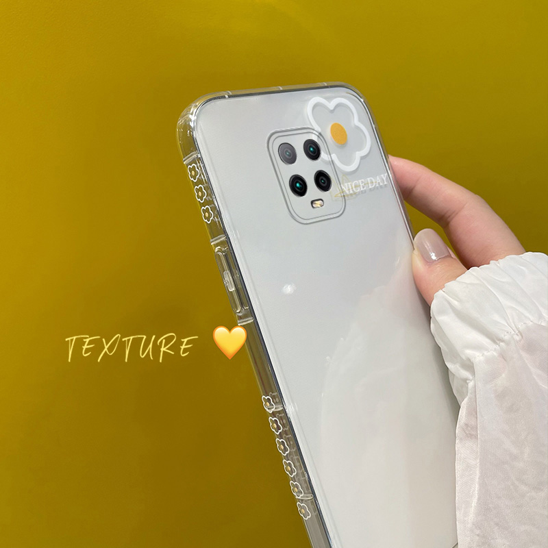 小米红米防摔透明手机壳redmi10x