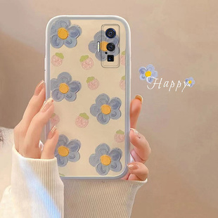 适用于VIVOIQOO5PRO手机壳潮牌防摔全包式软胶套高级网红小红书简约款