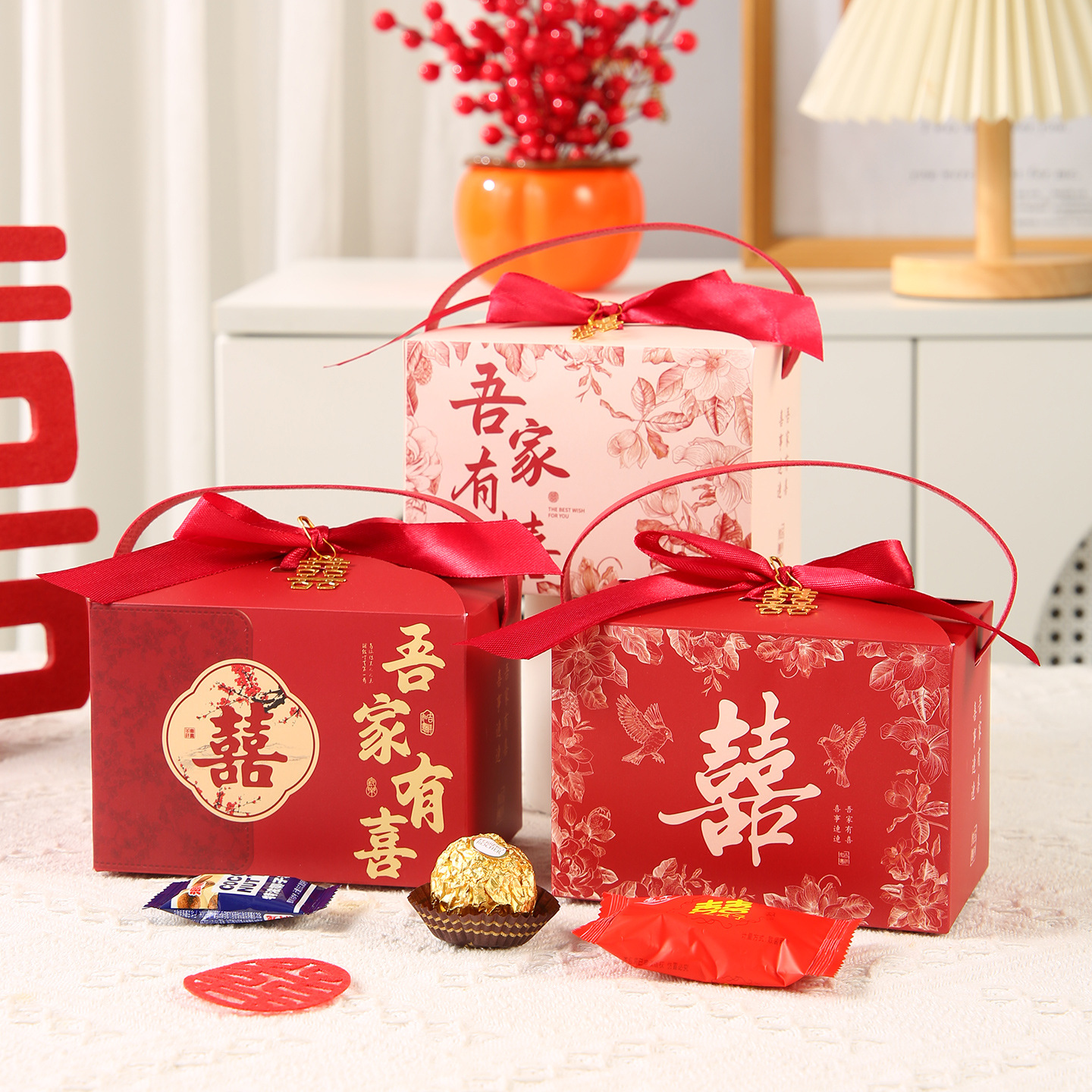 结婚喜糖盒子2025新款婚