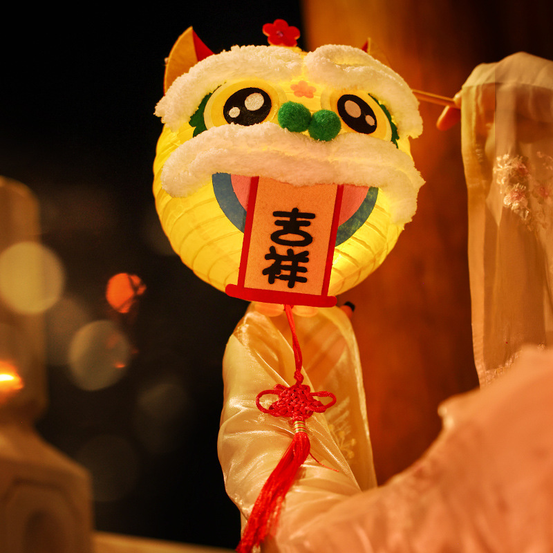 宝宝周岁礼装饰新年醒狮