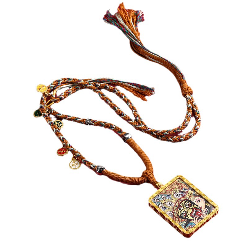 寺庙文创藏式描金轧机拉