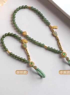 玉见福禄天然白玉葫芦钥