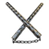 超轻型 特技 螺纹不锈钢双节棍 速度快 特技棍 比赛 双截棍 表演