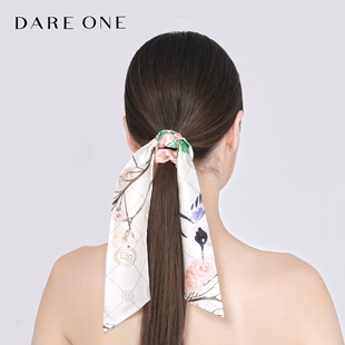 ONE真丝飘带发圈Ruban DARE Chouchous桑蚕丝头绳发饰