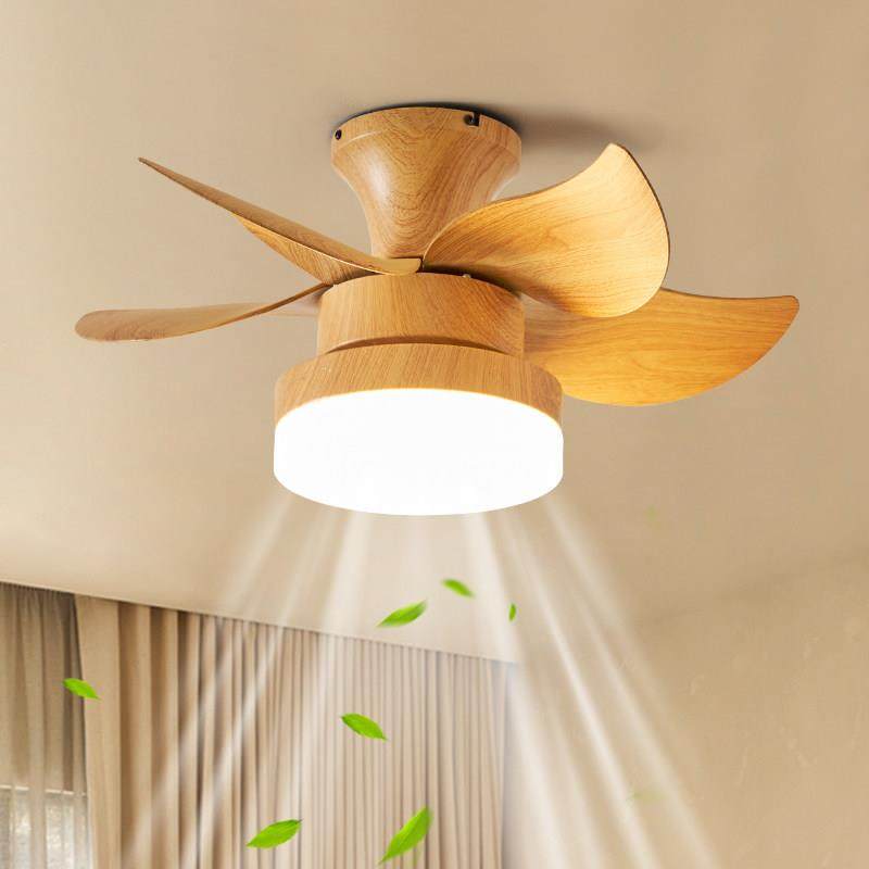 侘寂风北欧实木吊扇灯餐厅客厅卧室风扇灯变频简约原木色带灯吊扇,家装灯饰光源,风扇灯,淘宝优惠券,粉丝福利购,淘宝优惠卷
