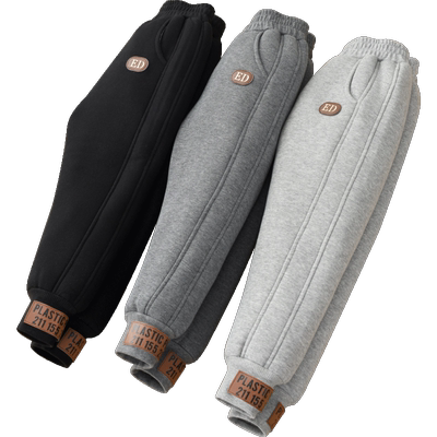 儿童加厚裤子冬季外穿羊羔绒