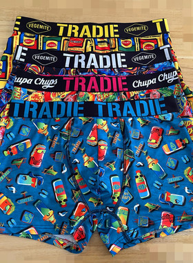 外贸出口内裤男士吸汗透气速干运动大码平角裤男生青年印花四角裤