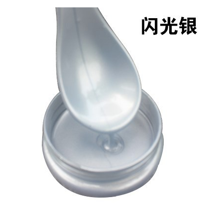 水性金属户外防锈漆银浆银粉银色氟碳漆扶手铝板石膏制品墙面涂料