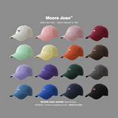 高品质棒球帽男女韩系百搭字母宽帽檐显脸小鸭舌帽春夏季 遮阳帽子