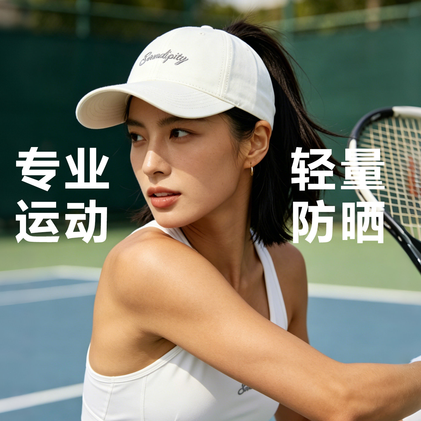 2026新款半空顶防晒遮阳鸭舌帽图片