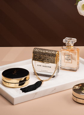 大理石托盘长方形家用北欧insins